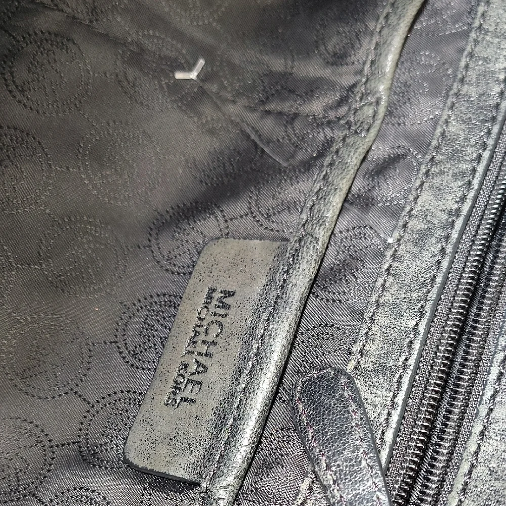 Michael Kors Shimmering Black Shoulder Bag